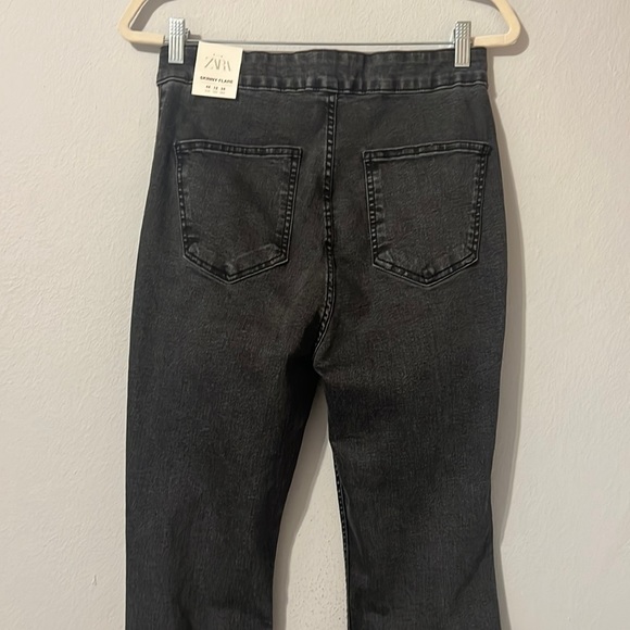 Skinny Flare Black Zara Jean - Picture 7 of 8